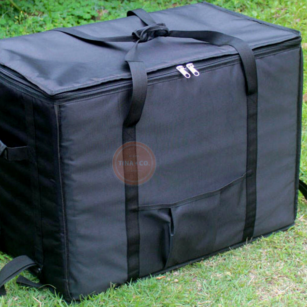 Bolso Térmico- Plegable Capacidad 180L- Negro