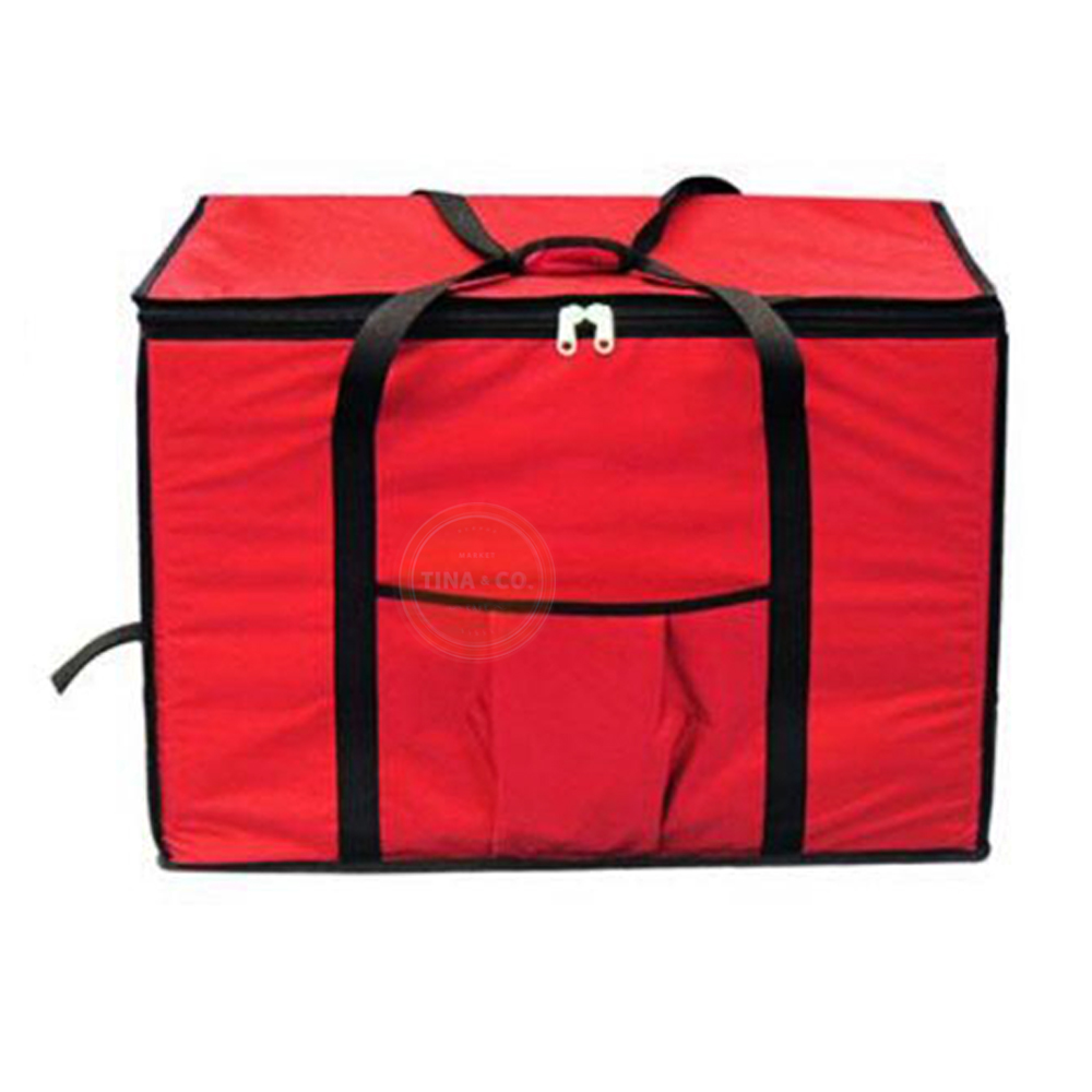 Bolso Térmico- plegable Capacidad 180L- Rojo
