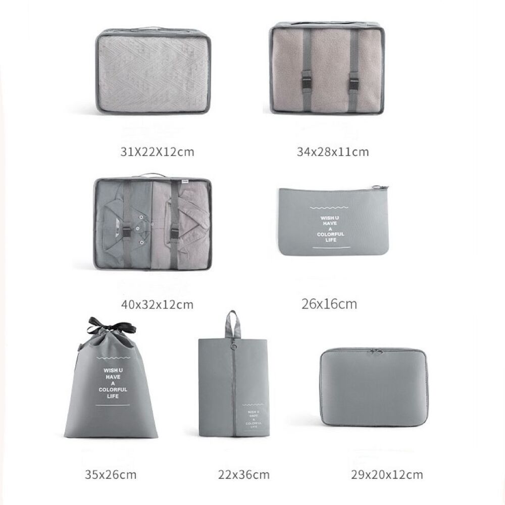 Organizadores Para Valija Set de 9 piezas