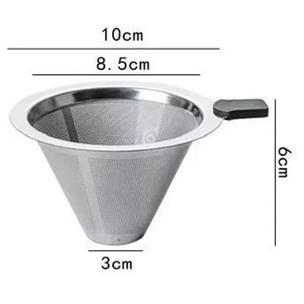 Infusor para Café & Té de Acero Inoxidable 