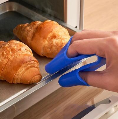 Mini Guante de Silicona Azul