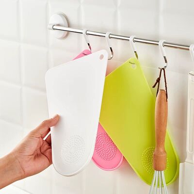 Tabla de Picar Con Rayador Blanco