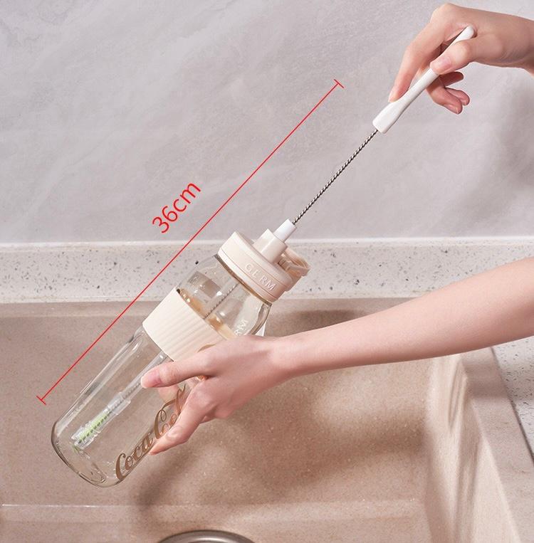 Cepillo Largo Para Sorbetes