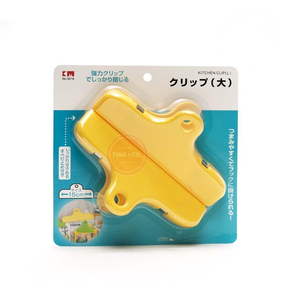 Clip Sellador 15cm Amarillo Set X2