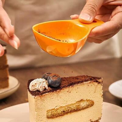 Cuchara Tamizador Naranja