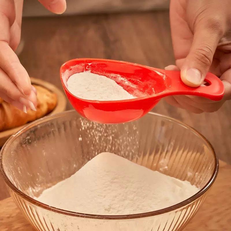 Cuchara Tamizador Rojo