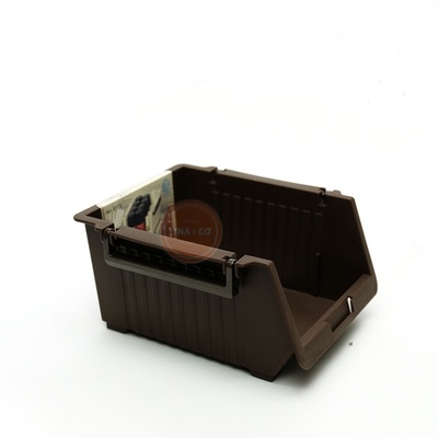 Mini Organizador Tsumu Apilable Brown Bajo