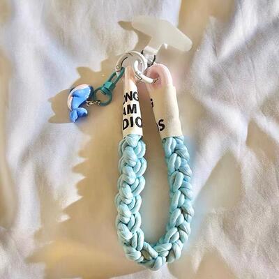 Correa Trenzado/Adaptador para Celular Ballena