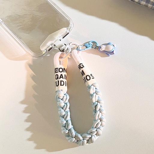 Correa Trenzado/Adaptador para Celular Pulpo