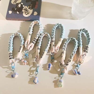 Correa Trenzado/Adaptador para Celular Tortuga