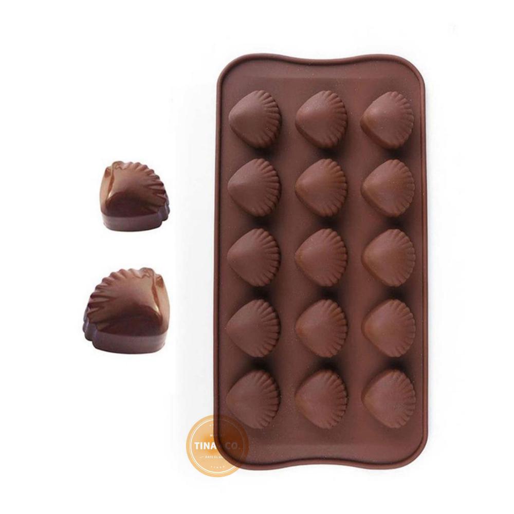 Molde De Chocolatería Almejitas 15U