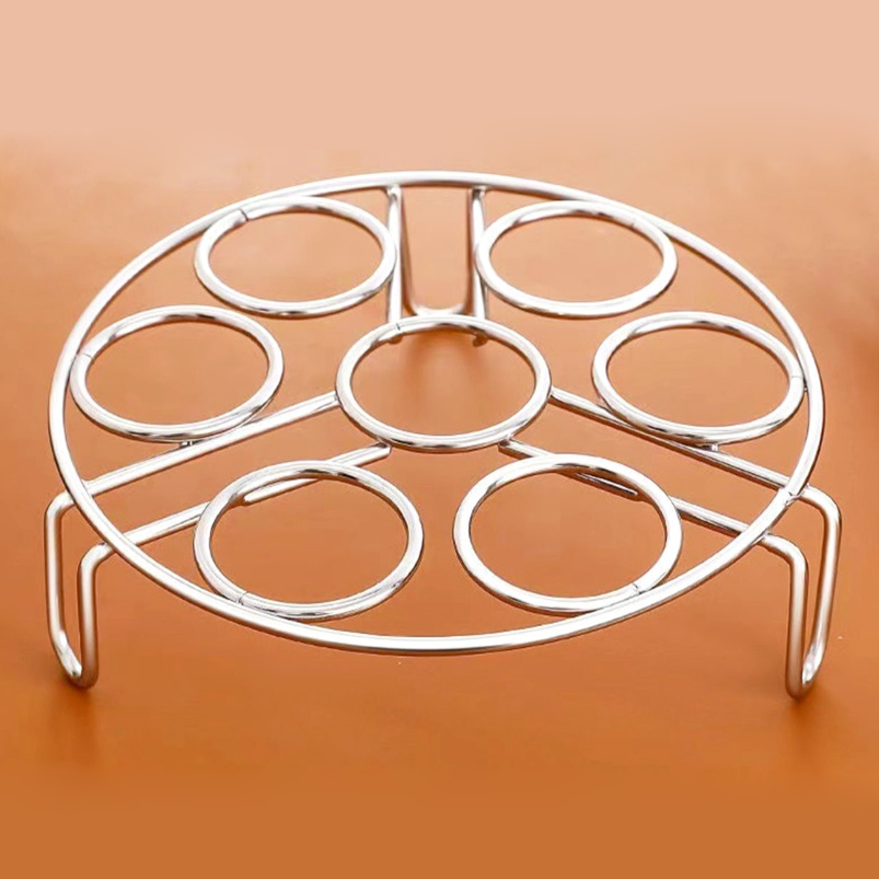 Rejilla Vaporera Huevera de Acero Inox. 17.5*5.2 Cm