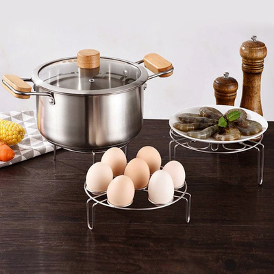 Rejilla Vaporera Huevera de Acero Inox. 17.5*5.2 Cm