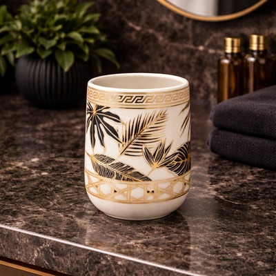 Vaso Portacepillos sin Divisiones Línea Palm