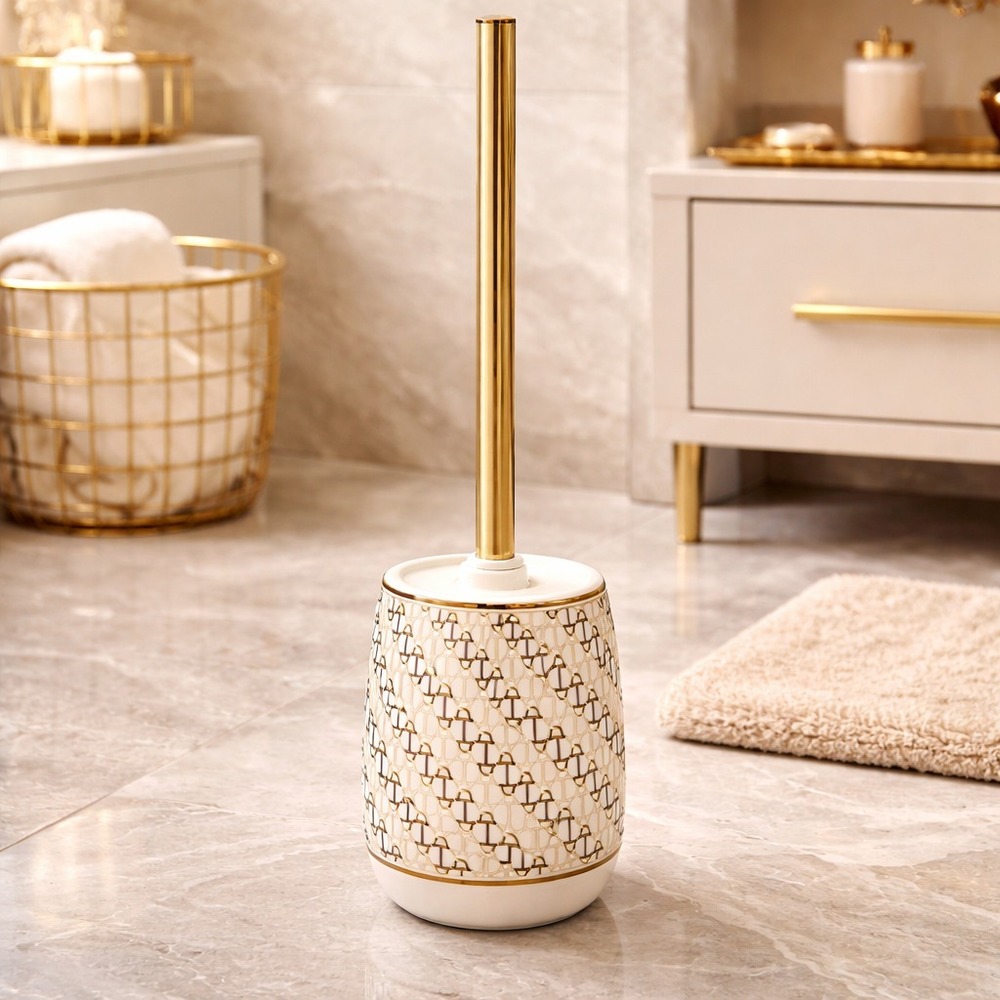 Cepillo Limpia Inodoro Ceramica Línea Chain 38cm