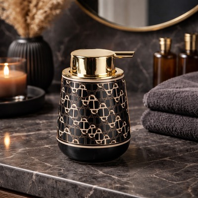 Dispenser de Jabón Líquido Línea Black Chain