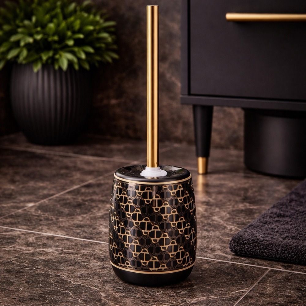 Cepillo Limpia Inodoro Línea Black Chain