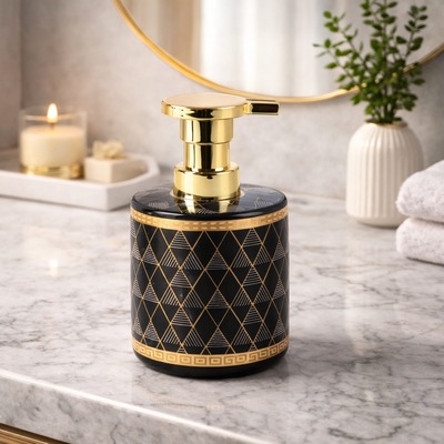 Dispenser de Jabón Líquido Línea Black Triangle