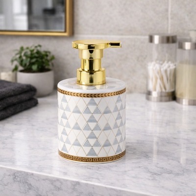 Dispenser de Jabón Líquido Línea White Triangle