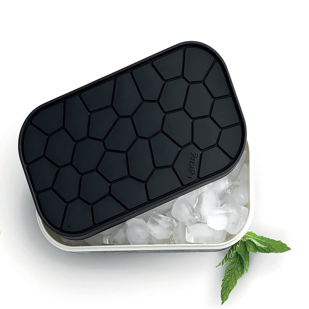 Lekue Contenedor Ice Box Negro 