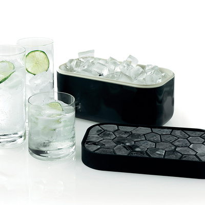 Lekue Contenedor Ice Box Negro 