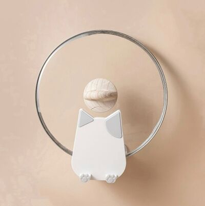 Estante Organizador Multiuso Gatito Gris