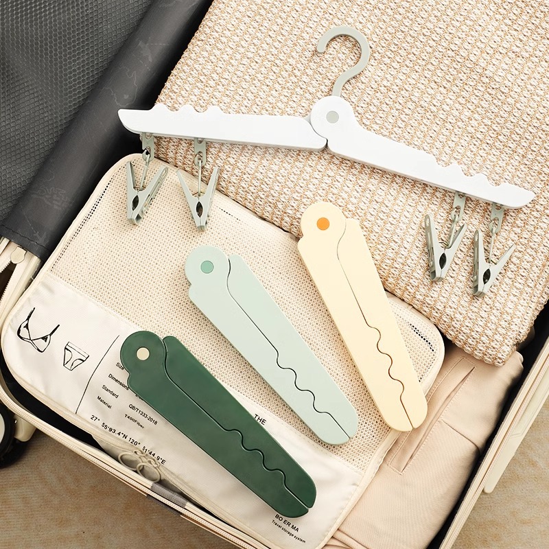 Perchero de Ropa con Broches Portatil