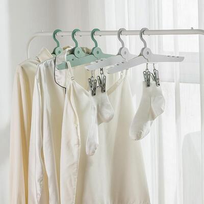 Perchero de Ropa con Broches Portatil