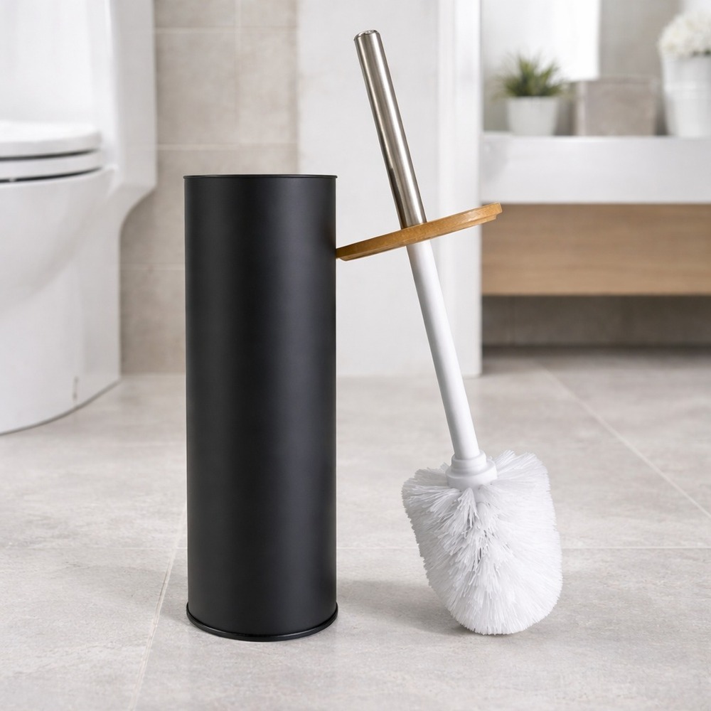 Cepillo Limpia Inodoro Black Fox