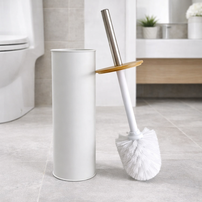 Cepillo Limpia Inodoro White Fox