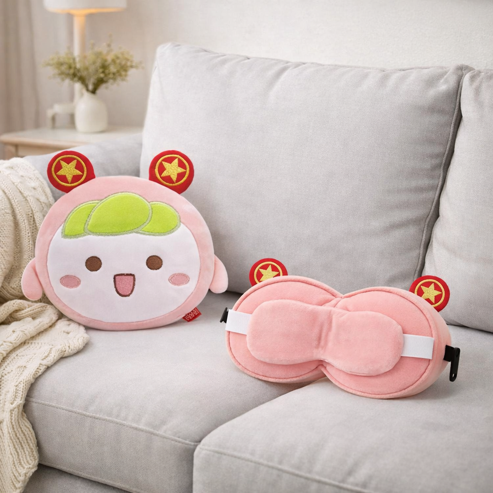 Conjunto Almohada & Antifaz Girl