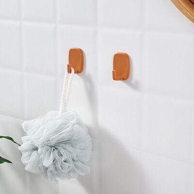 Gancho Cuadrado Set x3 Marron