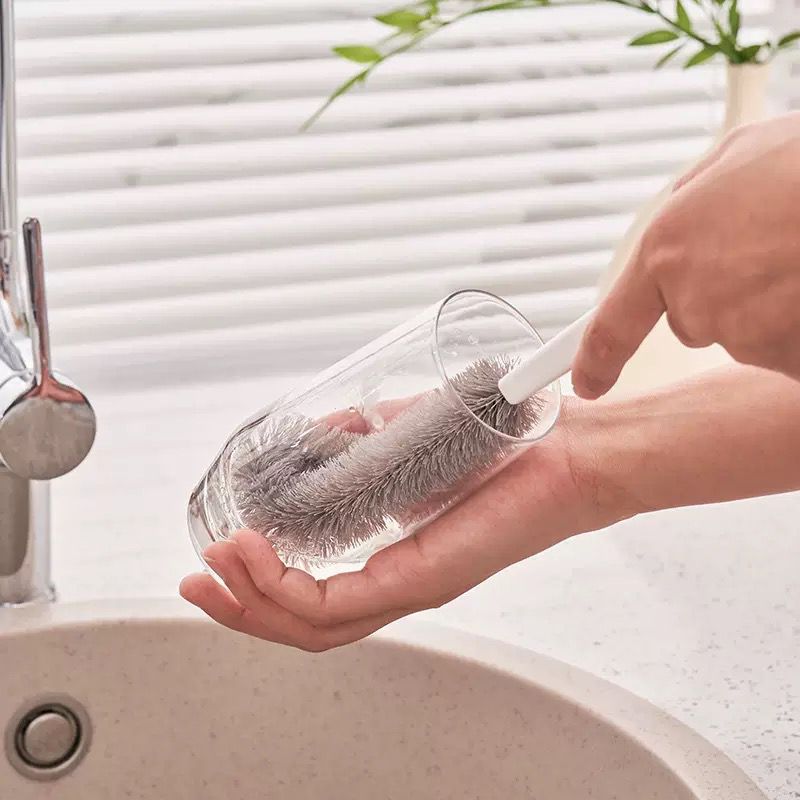 Cepillo Limpiador Inclinable Gris