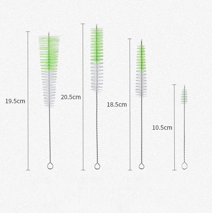 Set de 4 Cepillos de Limpieza 