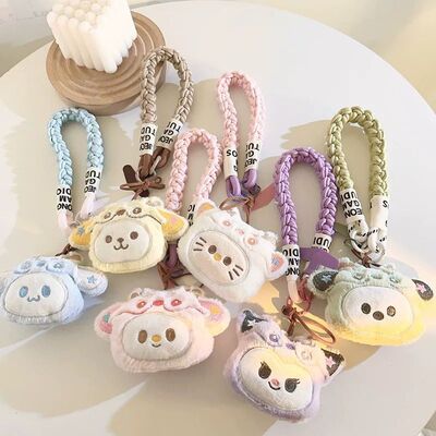 Correa Trenzado/Adaptador para Celular Cinnamoroll Dragón