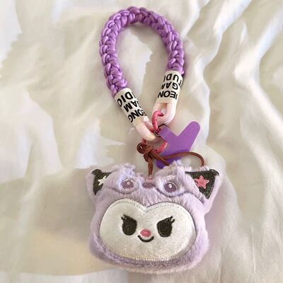 Correa Trenzado/Adaptador para Celular Kuromi Dragón