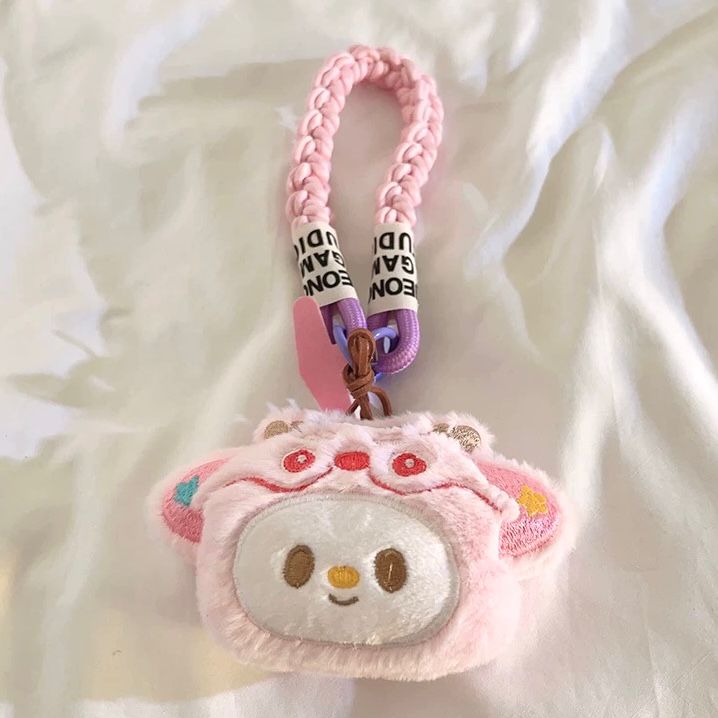 Correa Trenzado/Adaptador para Celular Melody Dragón