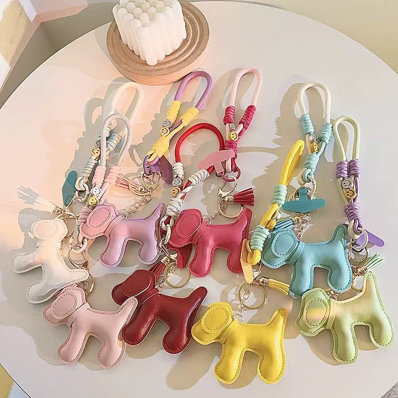 Correa/Adaptador para Celular Perro Violeta