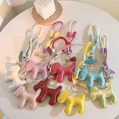 Correa/Adaptador para Celular Perro Violeta