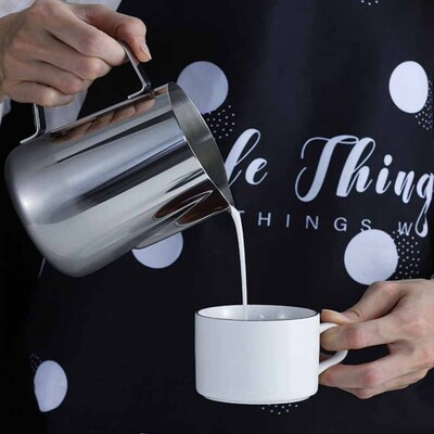 Jarra de Acero Inoxidable Espumadora de Leche 