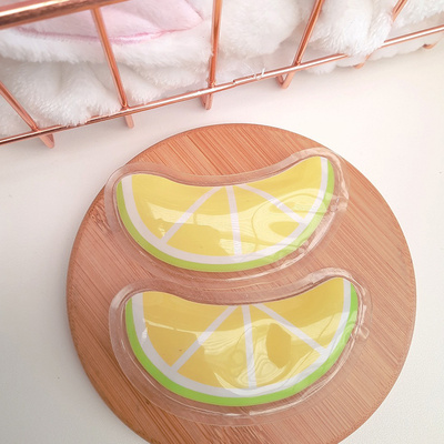 Almohadillas para Ojos de Gel Frío/Calor Limón 