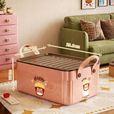 Organizador Rectangular con Tapa Good Taings Rosa