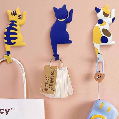 Gancho Magnético Colgante Diseño Cola de Gatito