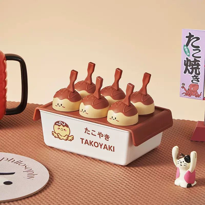 Molde de Helados Diseño Takoyaki x6 paletas 