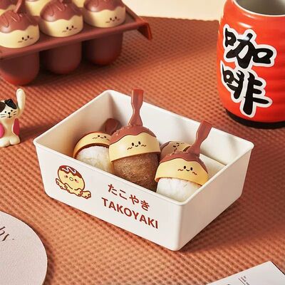 Molde de Helados Diseño Takoyaki x6 paletas 