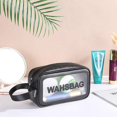 Washbag Porta Cosmeticos Pequeña Negra 
