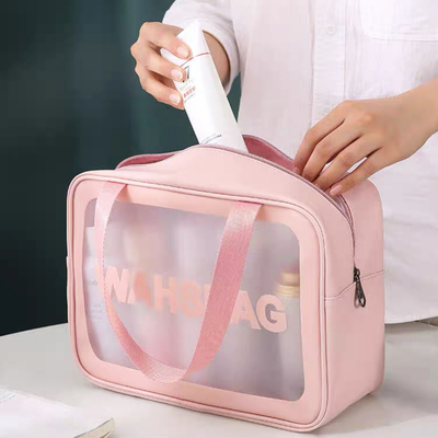 Washbag Porta Cosmeticos Mediano Rosa