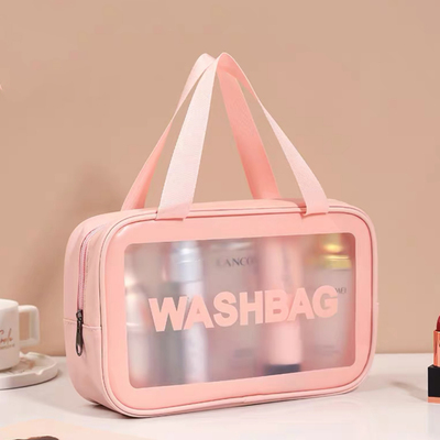 Washbag Porta Cosmeticos Mediano Rosa