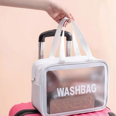 Washbag Porta Cosméticos Grande Blanca - 1u