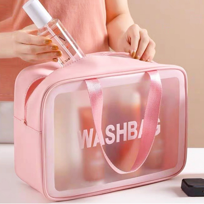 Washbag Porta Cosmeticos Grande Rosa